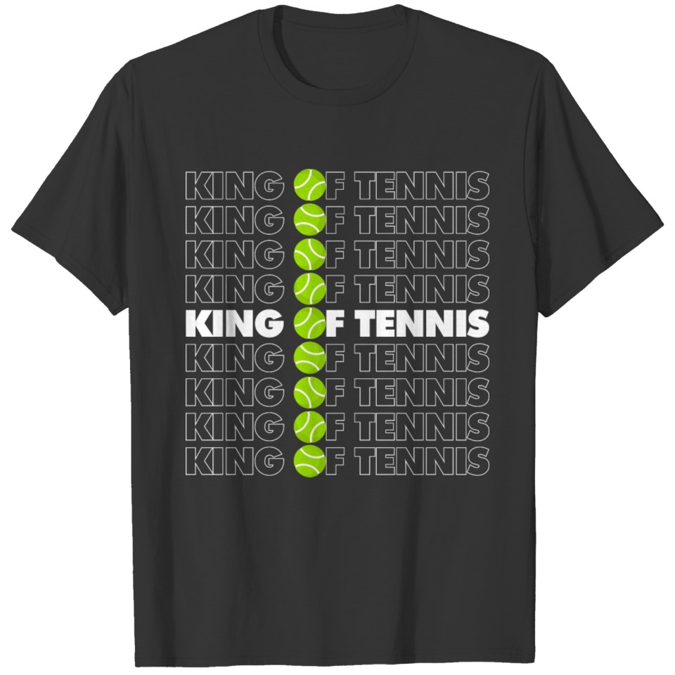 King of Tennis T-shirt
