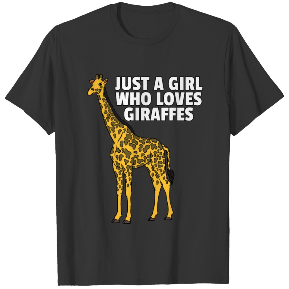 Giraffe Funny Sweet Africa Lover Animal Park Gift T-shirt