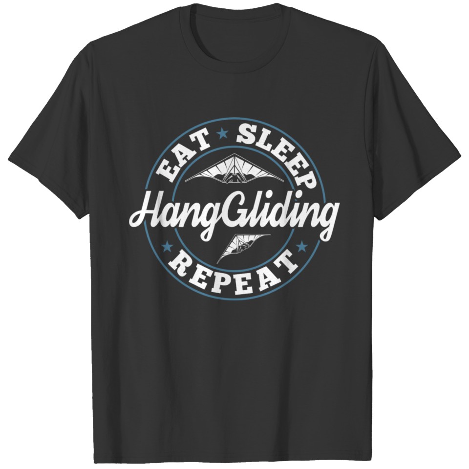 Cool Funny Hang Gliding Puns Jokes Sayings Gifts T-shirt