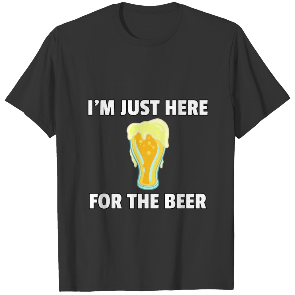 beer pilsner alcohol Octoberfest malt men drinking T Shirts