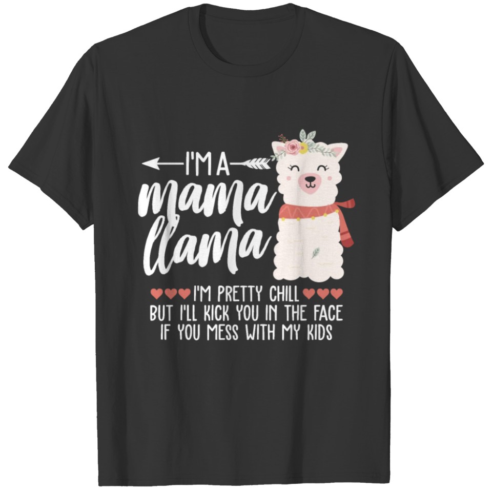 Llama mama mom mother T Shirts