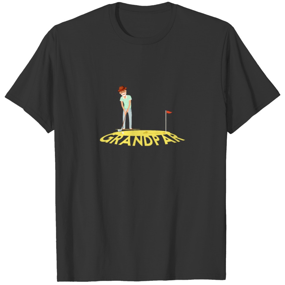 Grand Par - Funny Grandpa Golf Course Pun T-shirt