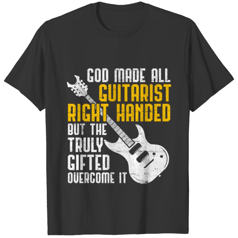Lefty Guitarist Guitar Player T-shirt