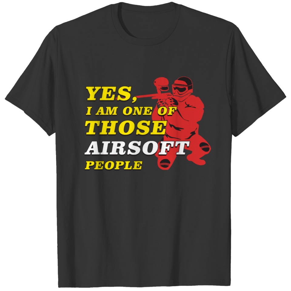 AIRSOFT Yes i am on of airsoft T-shirt