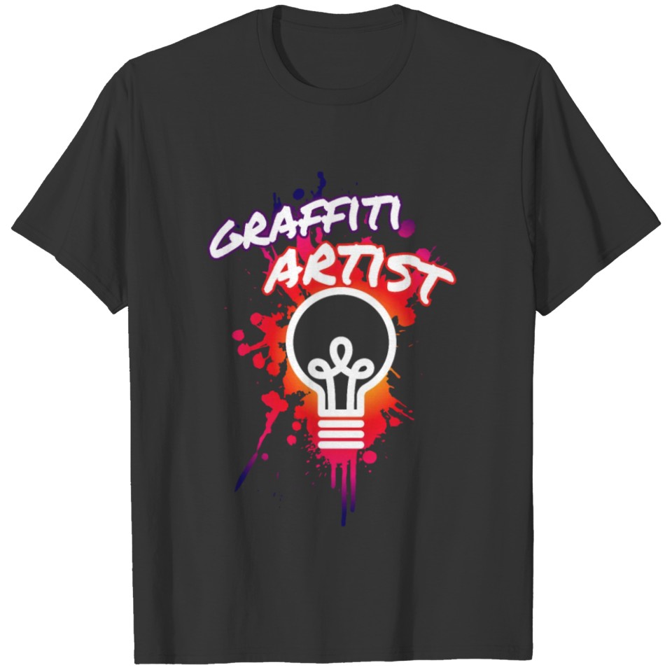 Graffiti artist graffiti spray T-shirt