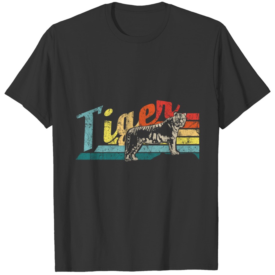 Retro Vintage Tiger T Shirts