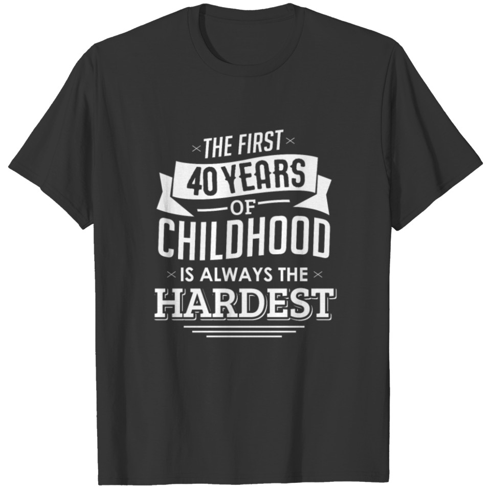 - Funny 40th Birthday Gift for Men and T Shirts