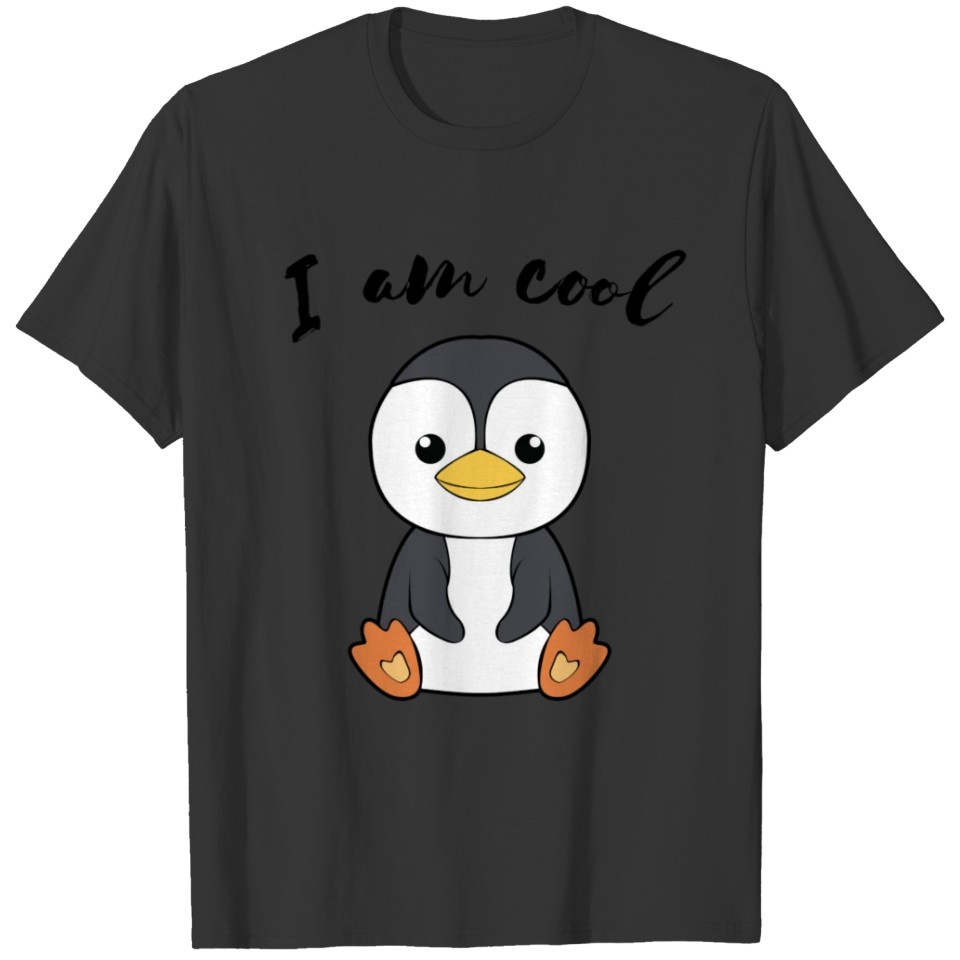I am cool penguin T-shirt