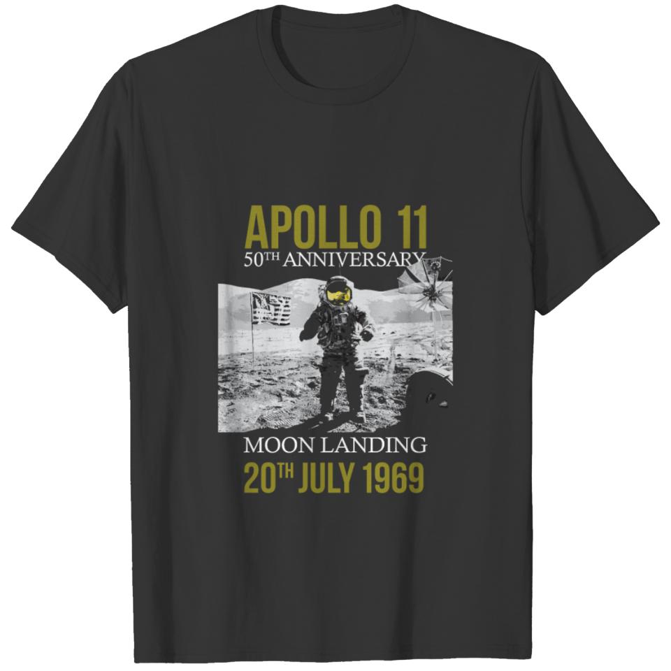 Apollo 11 50th Anniversary Moon Landing 1969 2019 T-shirt