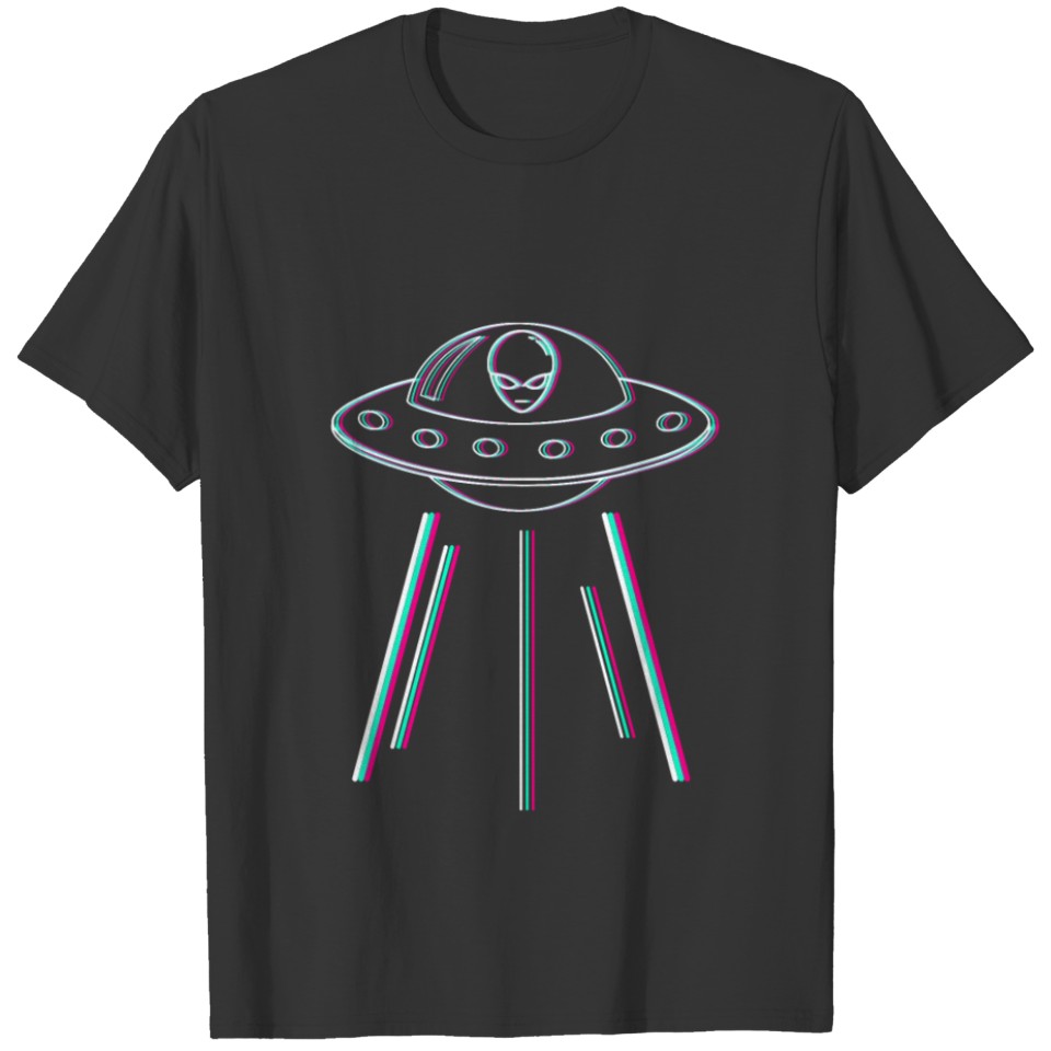 UFO Alien Flying Saucer T-shirt
