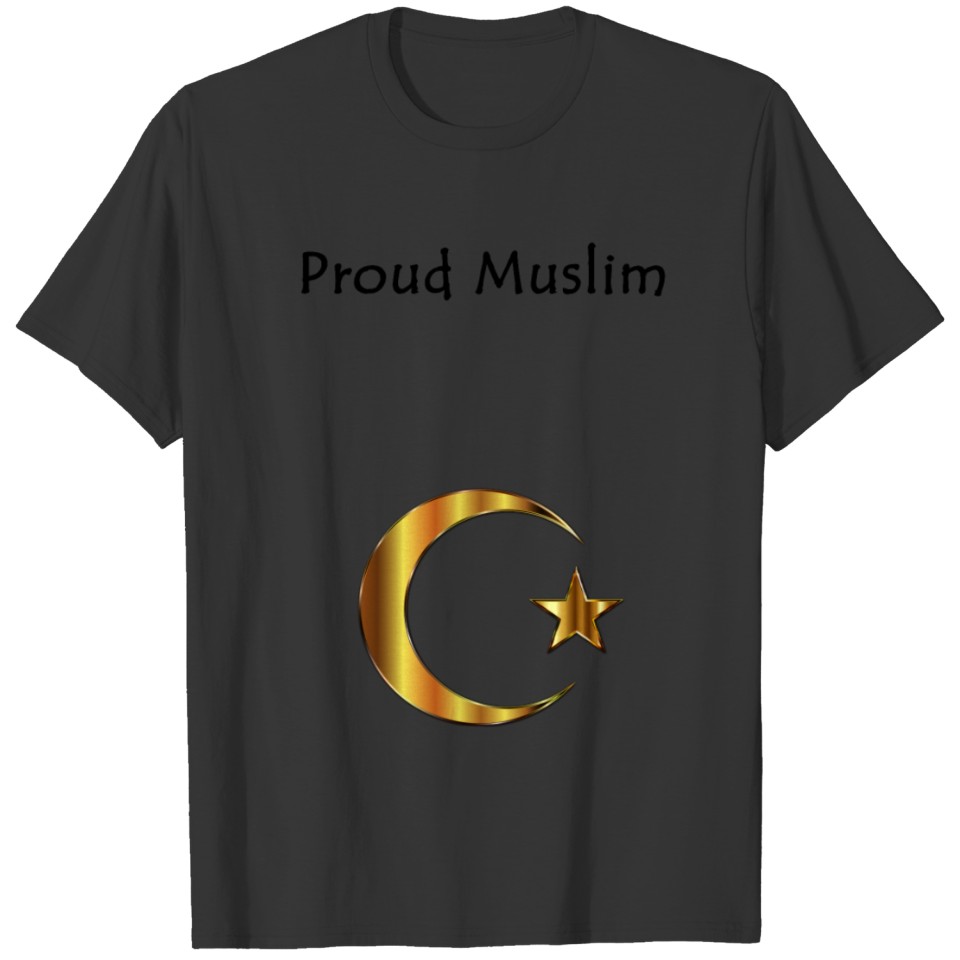 Muslim islam proud half moon T Shirts
