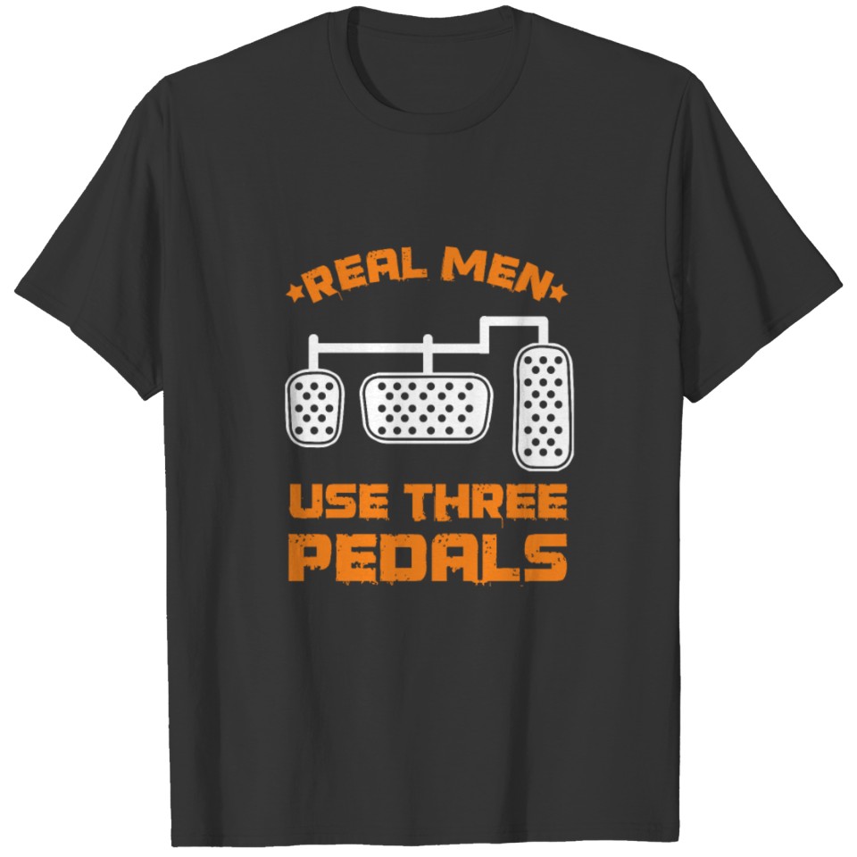 Real Men Use Car Racing Auto Speedway Automobile T Shirts
