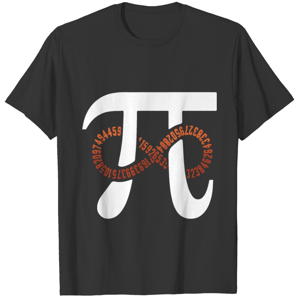 funny pi number 3 14 funny geek T-shirt