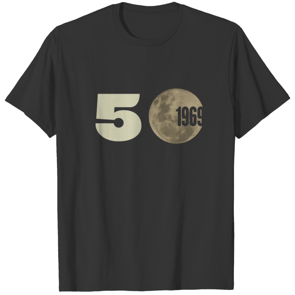 50th Anniversary Apollo 11, 1969 Moon Landing T-shirt