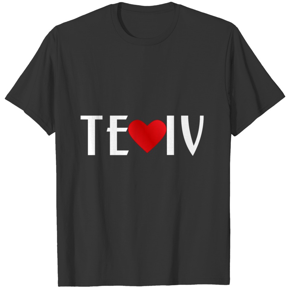 Shirt design I love Tel Aviv Israel T-shirt