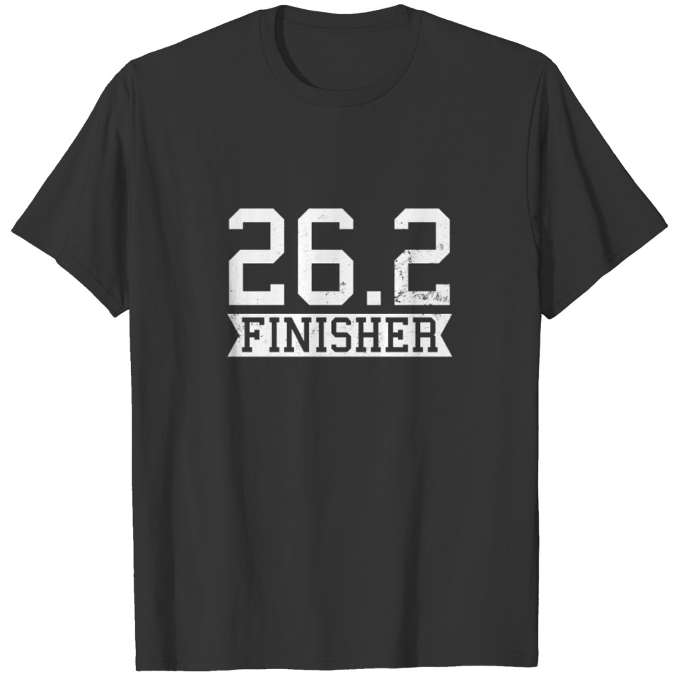 26.2 Running Marathon Finisher Gift T-shirt