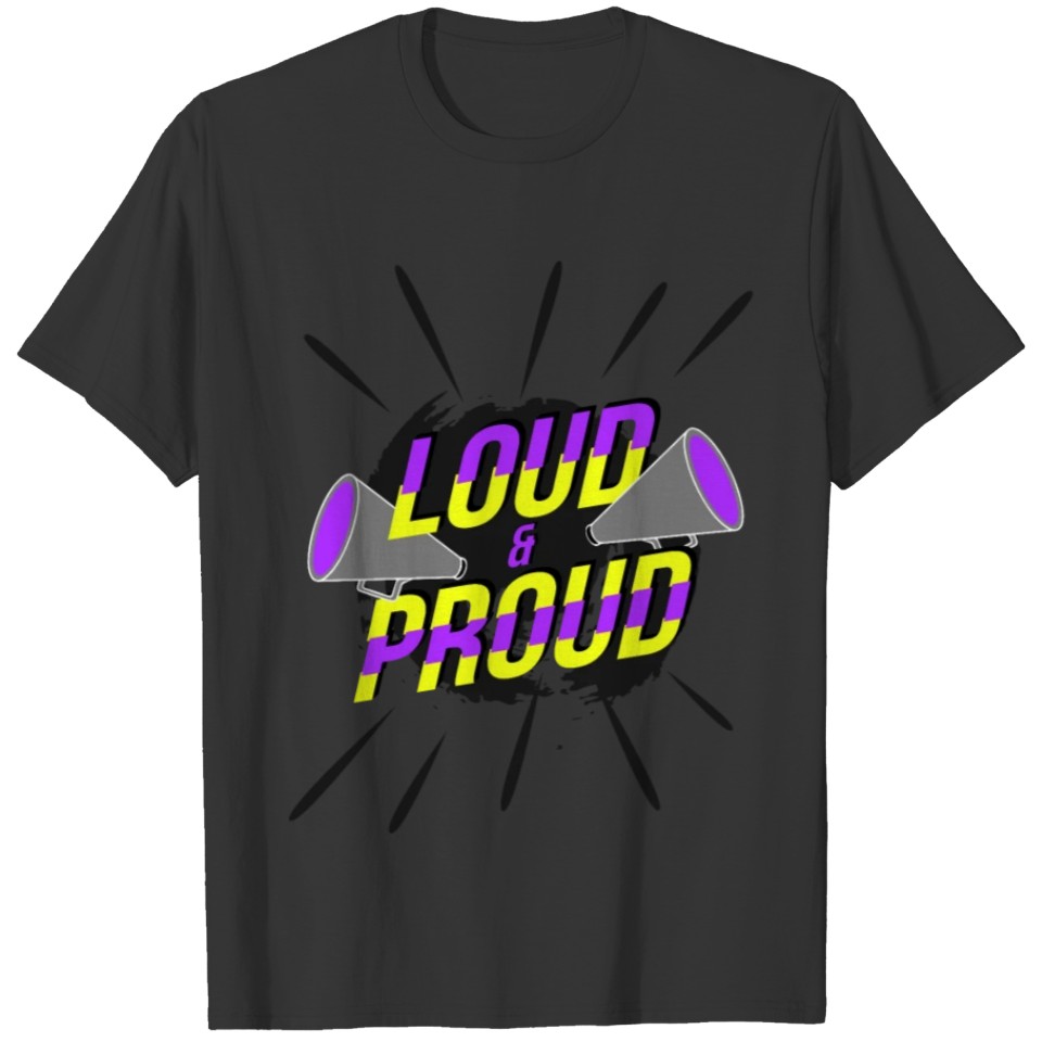 Load and Proud Cheerleading Cheer Sport Gift T-shirt