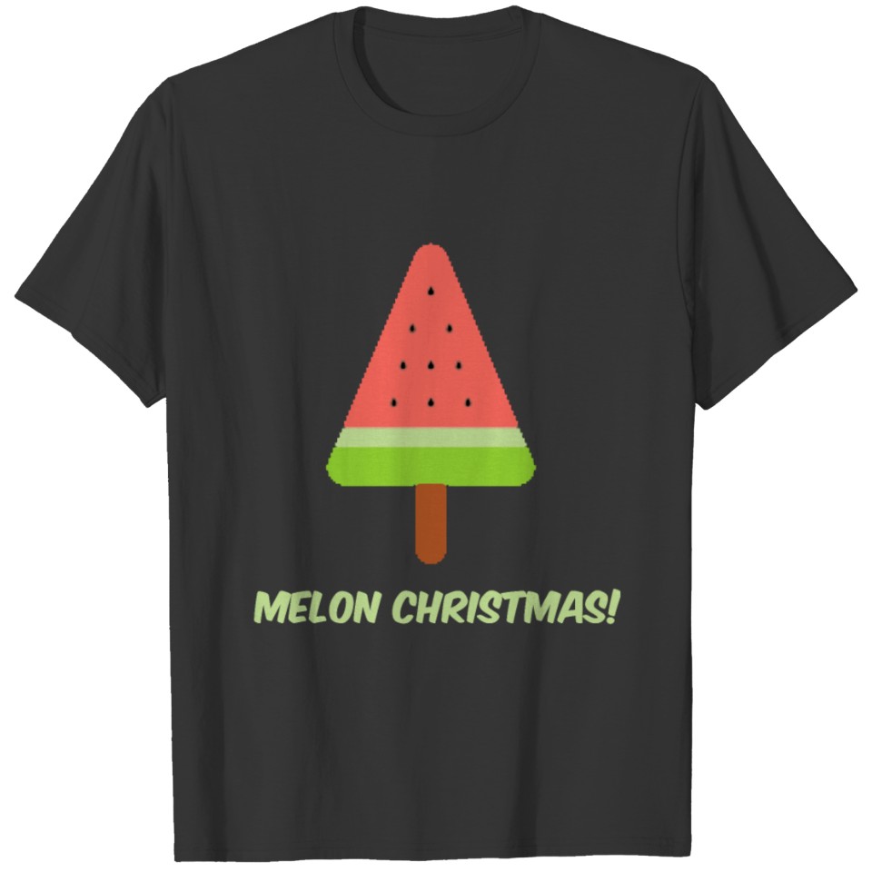Melon Christmas Tree T-shirt