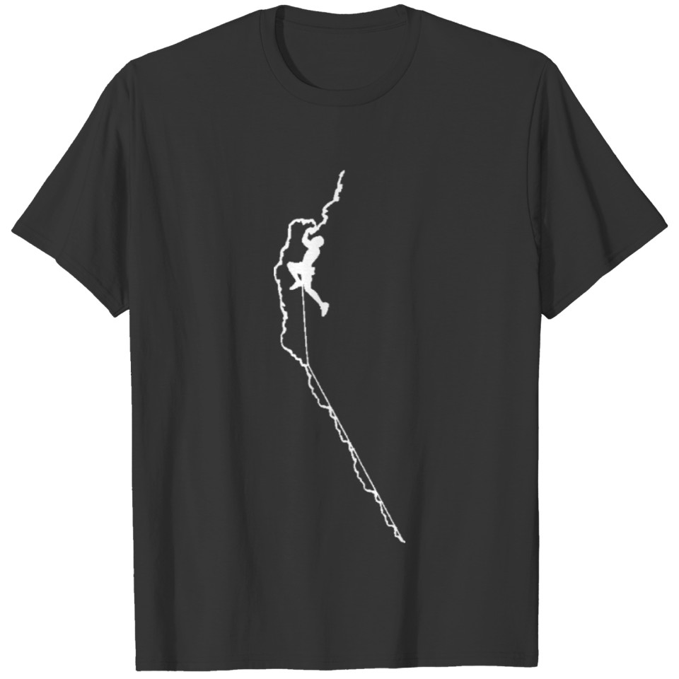 Climbing Shirt Rock Mountain Climber Bouldering Te T-shirt