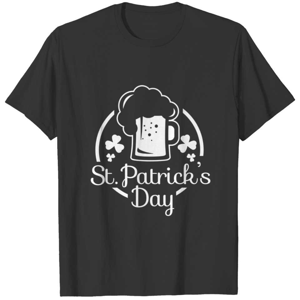 Happy St. Patrick's Day Ireland Leprechaun Trefoil T-shirt