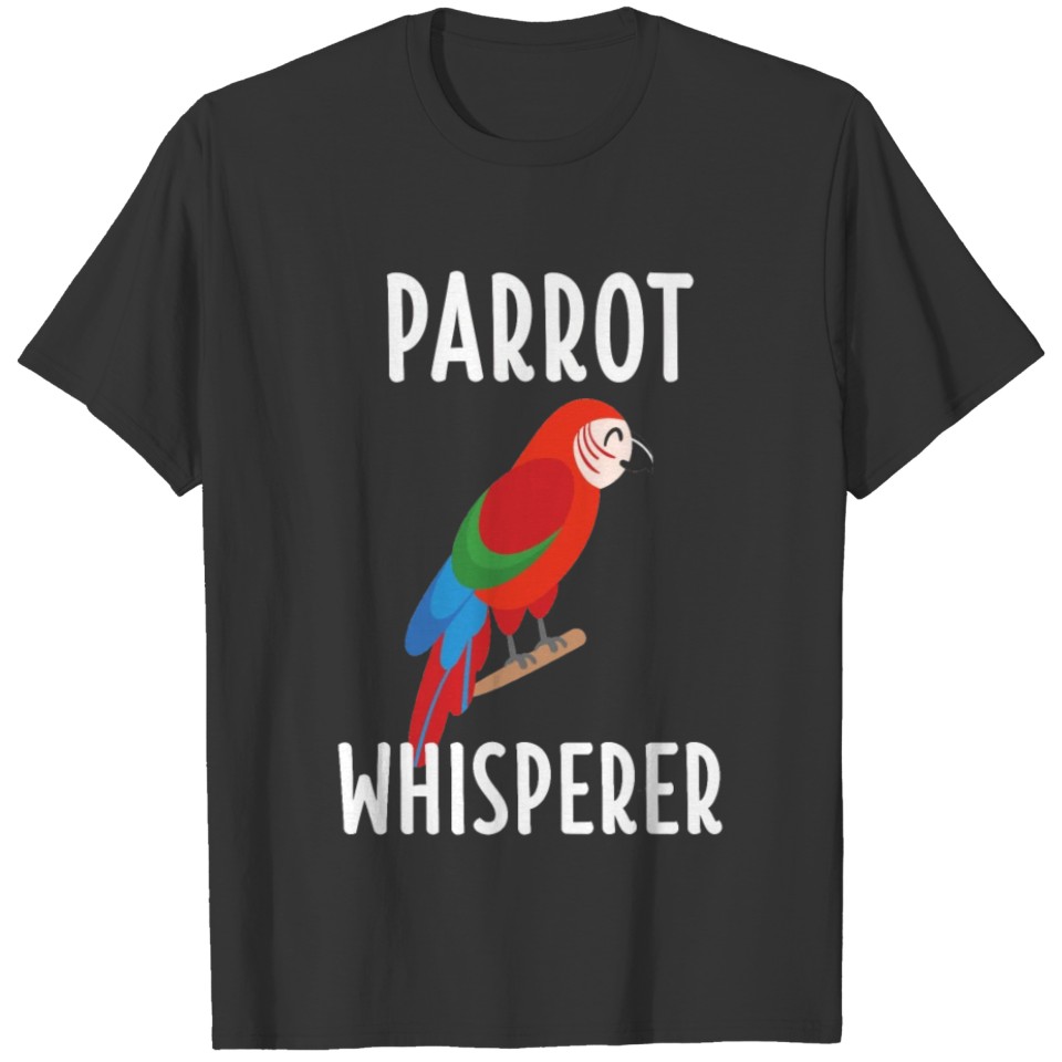 Bird Watching Parrot Birds Animal Pet Fly Gift T-shirt