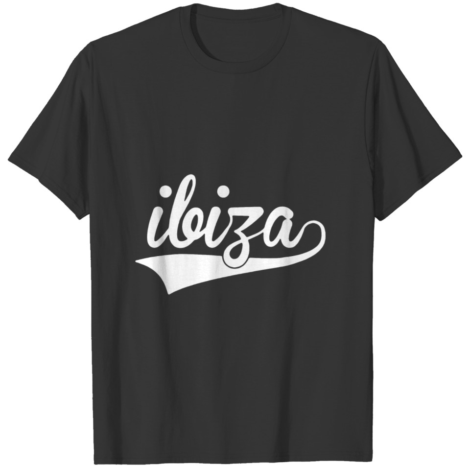 Ibiza fancy letters 01 T-shirt