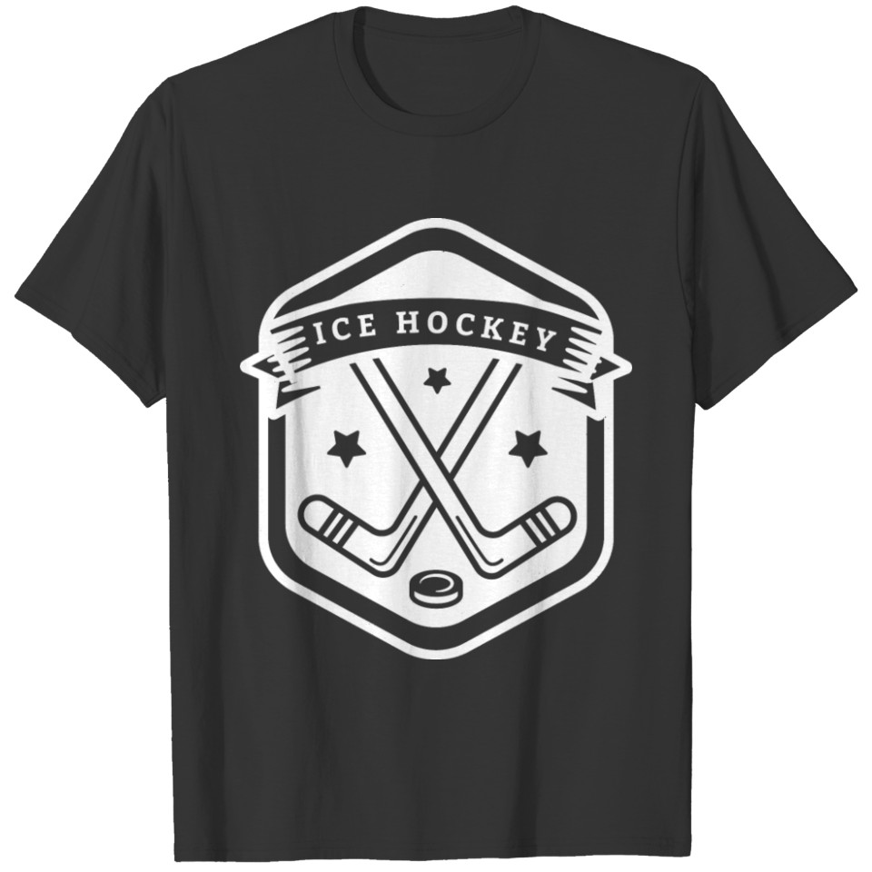 i love ice hockey canada winter sports T-shirt