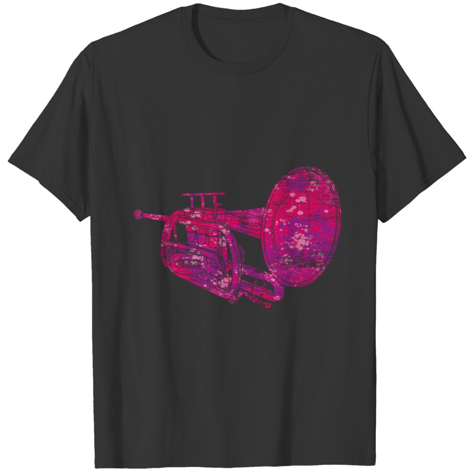 trumpet T-shirt