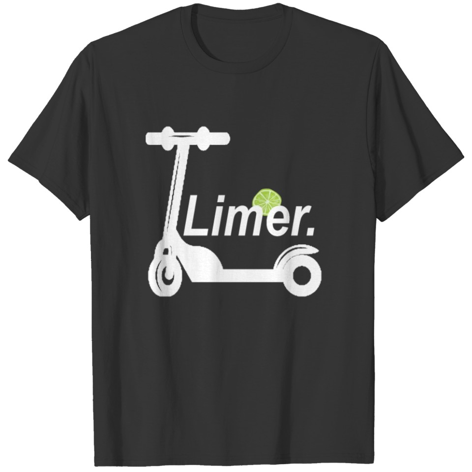 Limer scooter E-scooter T-shirt T-shirt