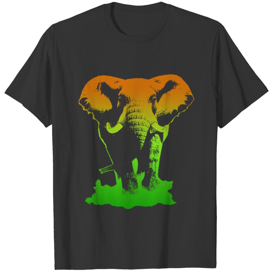 Colorful Elephant T-shirt