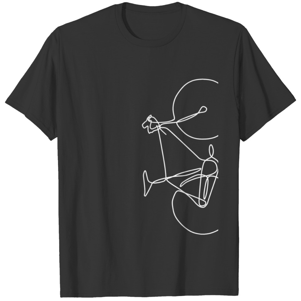 biking Design gift for cyclist T-shirt