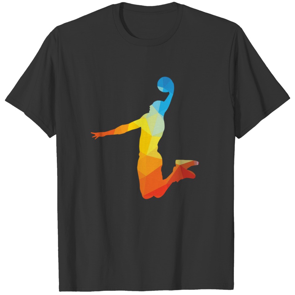 Dunking - Basketball T-shirt