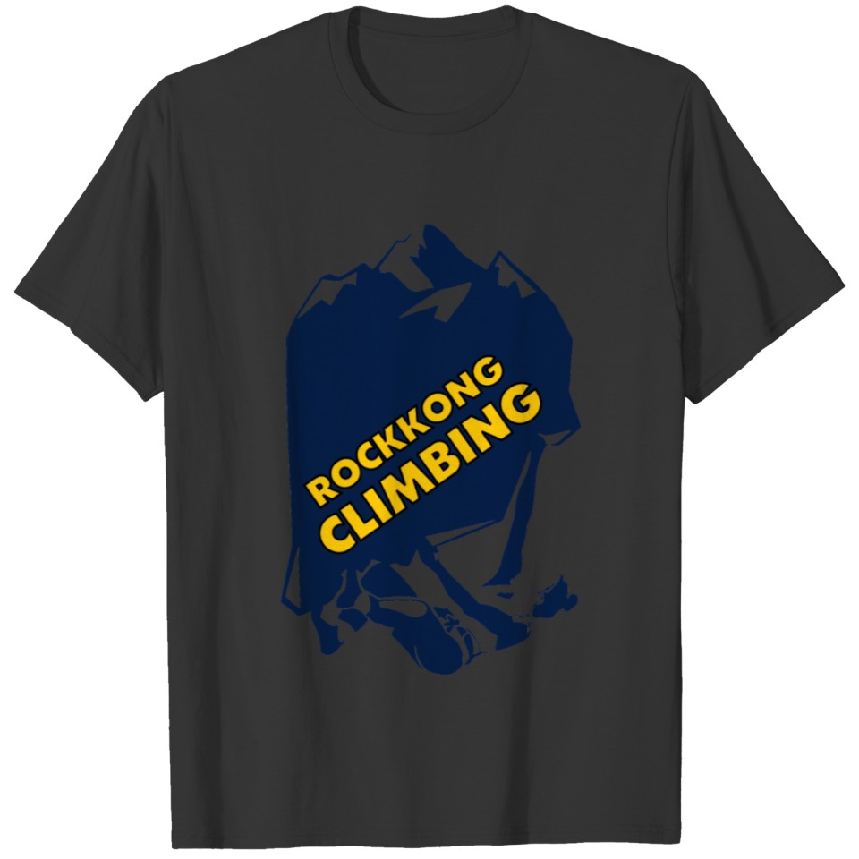 Rockkong climbing peak T-shirt