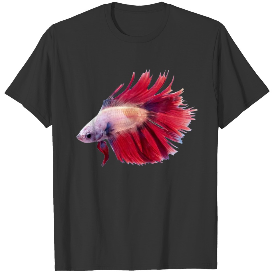 Red Beta Fish T-shirt