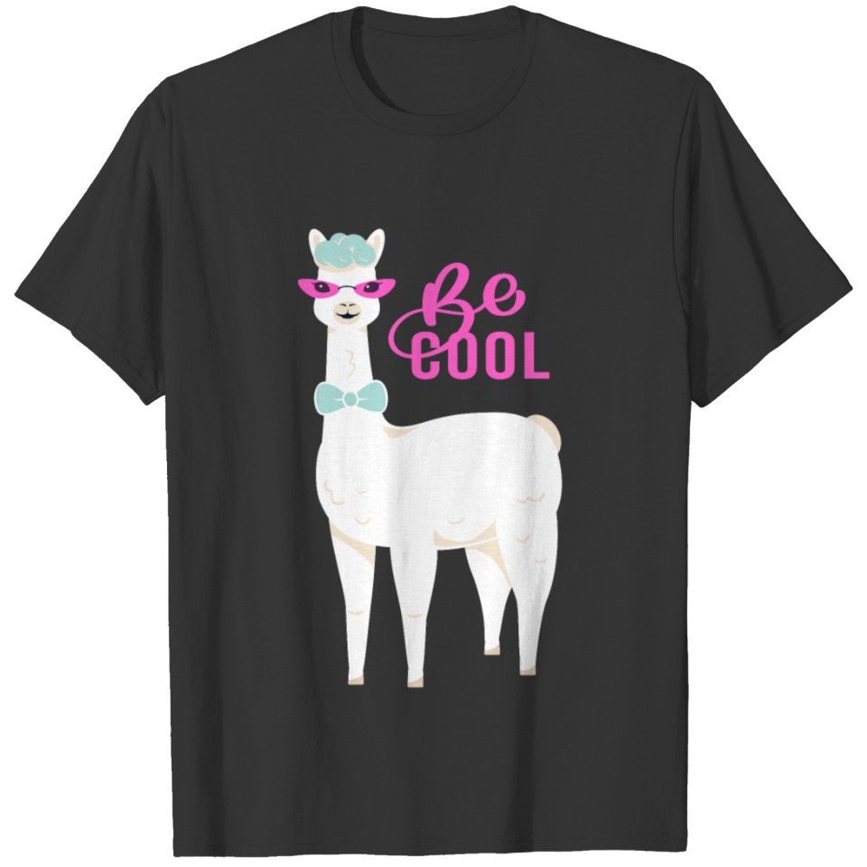 Cool llama with sunglasses T-shirt