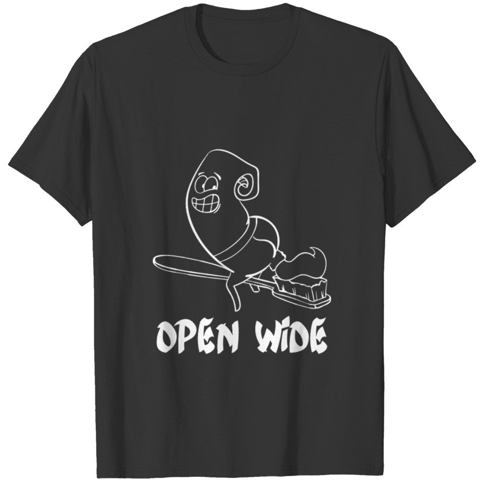 Toothpaste - Open Wide T-shirt