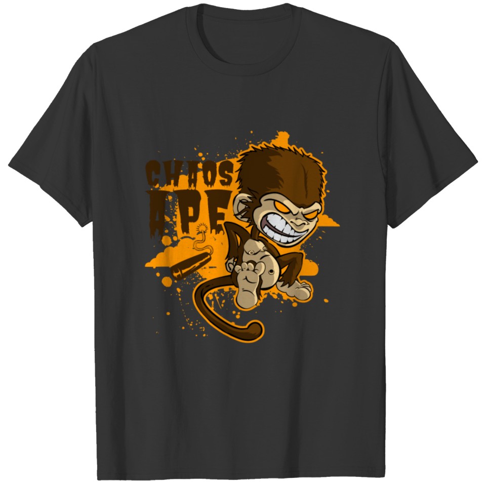New Planet Of Apes In CHAOS Ape Funny T Shirts