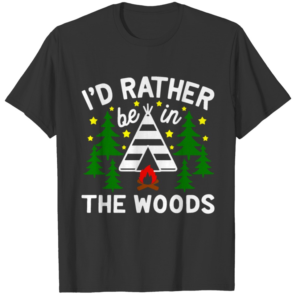 funny Camping T-shirt