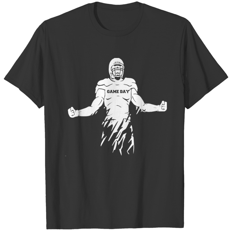 Game Day Football Player T-shirt