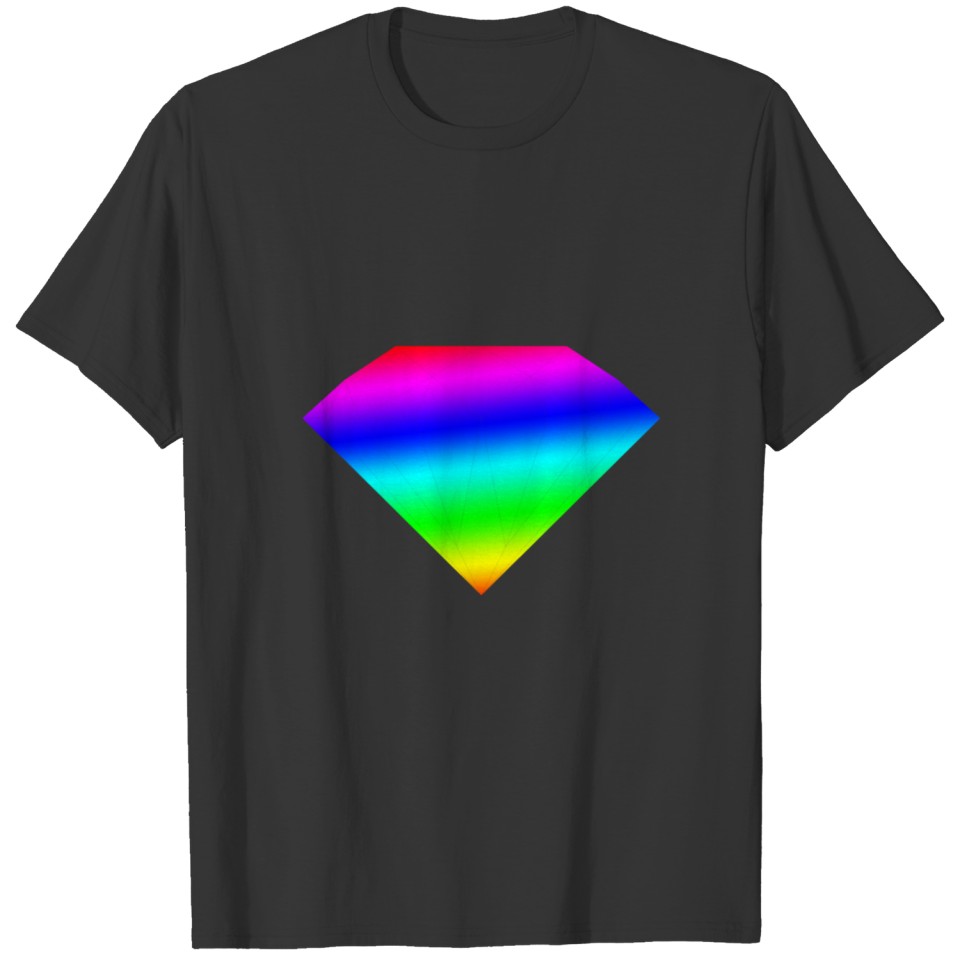 Diamond rainbow T-shirt