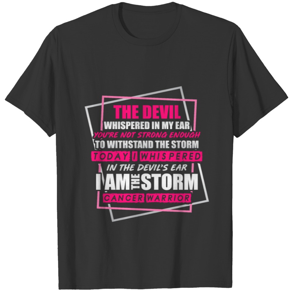 Pink Ribbon Breast Cancer Survivor awareness T-shirt