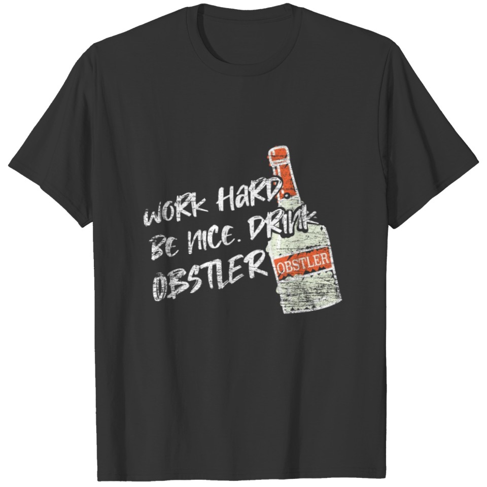 Obstler schnapps Gift T-shirt