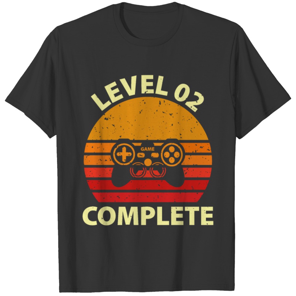 Level 2 Complete Vintage Celebrate 2nd Wedding T-shirt