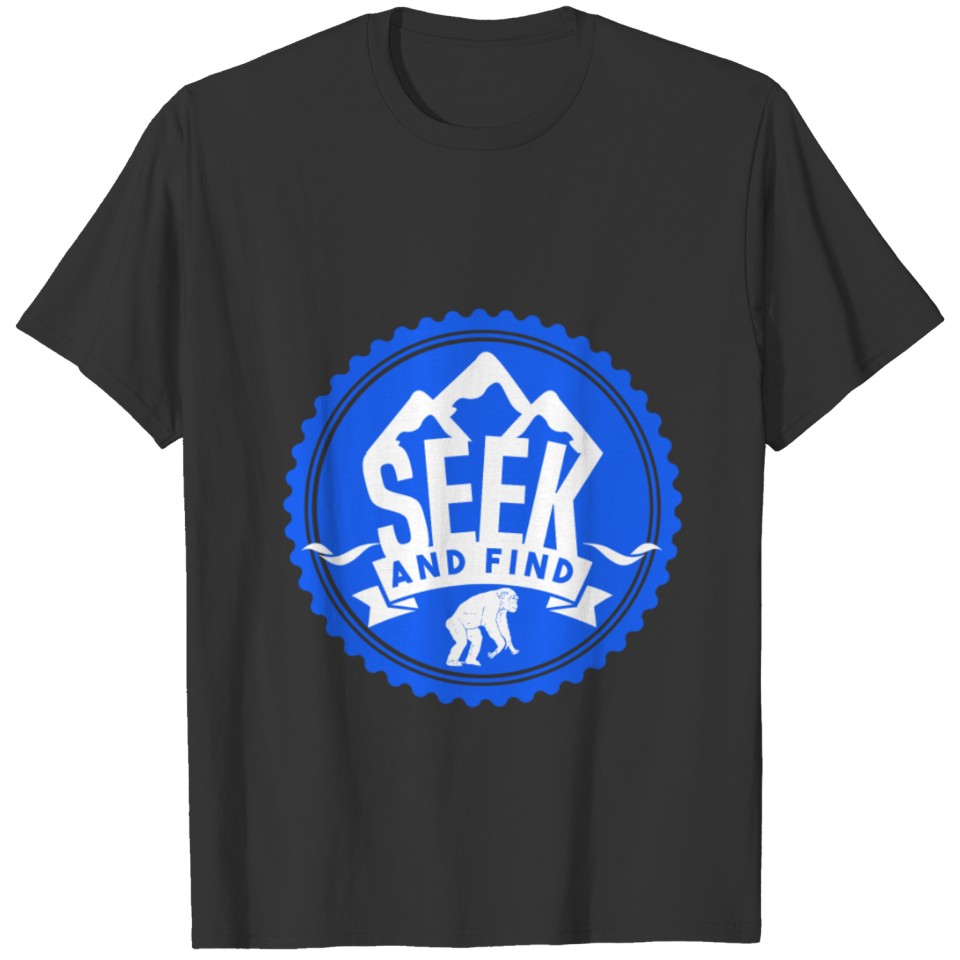 Bigfoot - bigfoot/sasquatch cousin design T-shirt