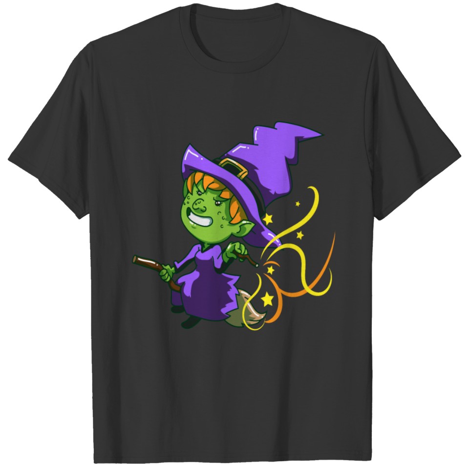 Halloween Grumpy Witch Trick Or Treat Costume T-shirt