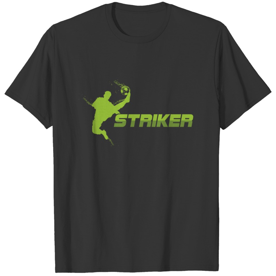 Striker Soccer Goalie Football Players Goalie T-shirt