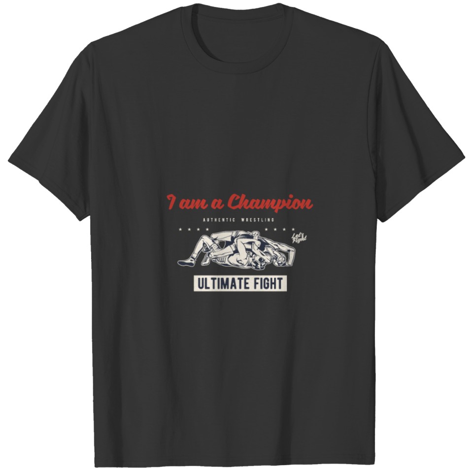 I am a Champion Muscle Work Believing T-shirt