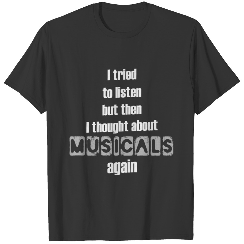 Musical Gift | Theatre Nerds Actor Drama Actress T-shirt