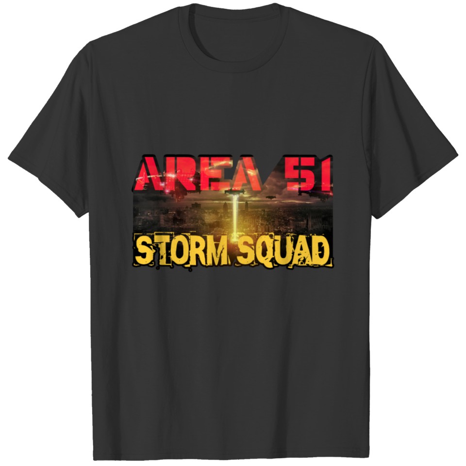 Area 51 5k Fun Run - Area 51 Storm Squad T Shirts