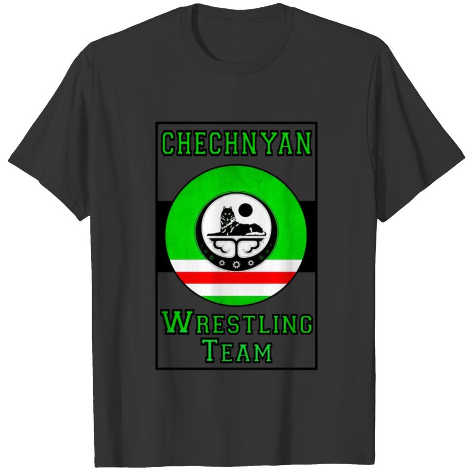 chechnya wrestling team chechen power T-shirt